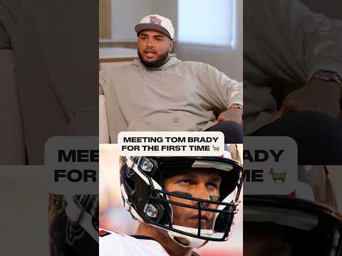 Tristan called his mom when he met #TomBrady the first time ? #nfl #buccaneers #superbowl #shorts