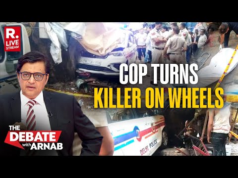 Debate With Arnab LIVE: Drunk Cop Mows Down Citizen In Delhi