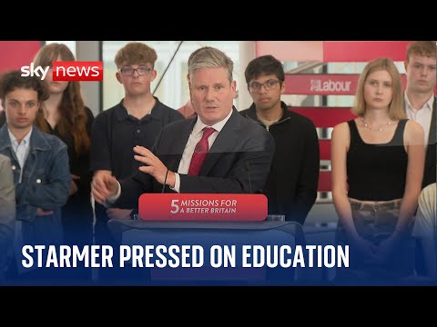 Labour leader Starmer lays out education reform plans