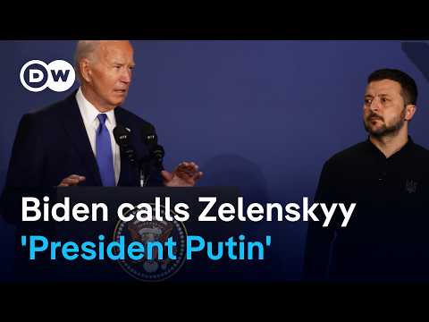 Discussions about Biden's mental fitness overshadow NATO summit | DW News