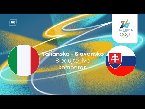 🇮🇹Taliansko - Slovensko🇸🇰 / Live komentár / Miláno 2026