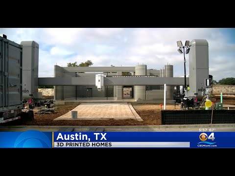 3D Printed Homes Becoming More Common Across America