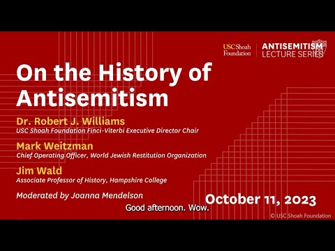 On the History of Antisemitism