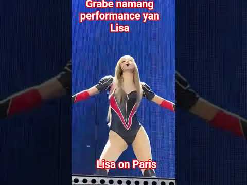 Lisa on Paris performance #viral #news #follow #Lisablackpink #viewers #trending