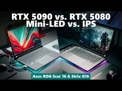 Forget the RTX 5090? – Asus ROG Scar 16 vs. Strix G16 Review