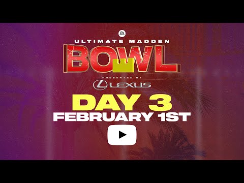 Madden 24 Ultimate Madden Bowl | Day 3 | Madden Championship Series