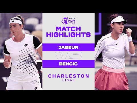 Ons Jabeur vs. Belinda Bencic | 2022 Charleston Final | WTA Match Highlights