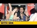 Video cap of SRK's journey from Mumbai to Nizamuddin
