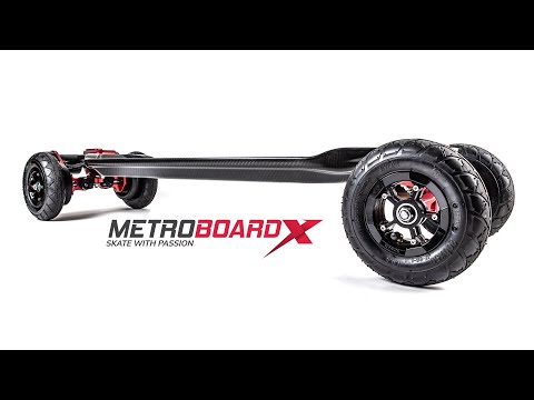 All Terrain Electric Skateboard - Introducing the MetroboardX