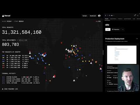 Streaming Black Friday traffic live on Vercel