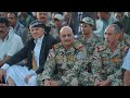 الفريق طارق صالح يؤدي صلاة عيد الأضحى مع جموع المواطنين في باب المندب