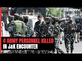 Jammu-Kashmir Encounter | 2 Army Officers, 2 Soldiers Die Fighting Terrorists In Jammu And Kashmir
