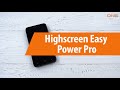 Распаковка Highscreen Easy Power Pro / Unboxing Highscreen Easy Power Pro