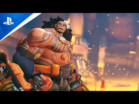 Overwatch 2 - Mauga Gameplay Trailer | PS5 & PS4 Games