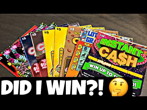 I WENT ALL THE WAY TO ARIZONA FOR THESE LOTTERY TICKETS!
