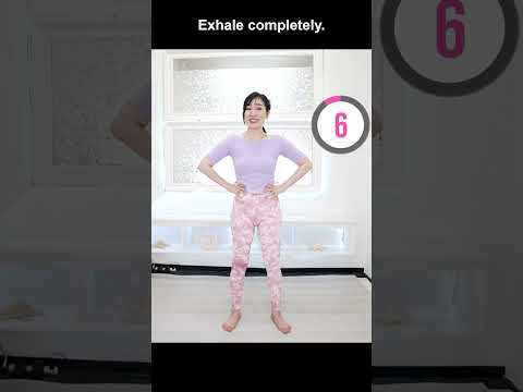 Do this move to slim your waist!