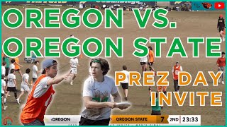 Oregon vs. Oregon State: Presidents' Day Invite Men's Final Recap