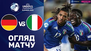Німеччина – Італія. Чемпіонат Європи 2025 (U-21), 1/4 фіналу / Огляд матчу