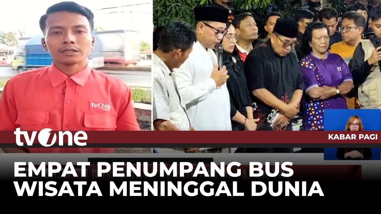 Laka Maut Bus Wisata di Tol Pemalang–Batang, 4 Orang Tewas dan Belasan Luka-Luka | tvOne