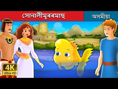 সোনালীমূৰৰমাছ | The Golden Headed Fish Story in Assamese | Assamese Fairy Tales