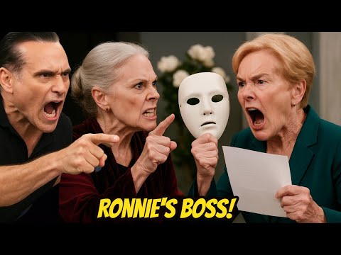 Ronnie's Dark Side Is Exposed - The Identity Of The Boss Behind Ronnie! General Hospital Spoilers
