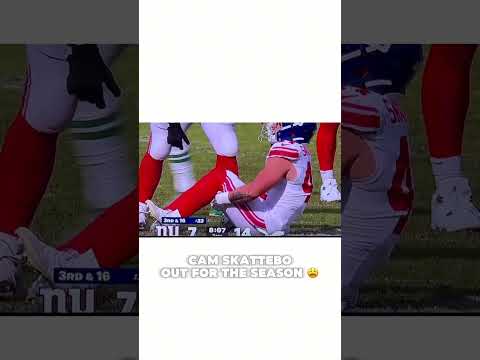 Cam Skattebo Injury, Out For The Season 😩