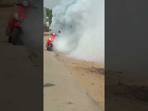 Pure EV Electric Scooter Catches Fire in  Chennai, Tamilnadu #pureev #fire