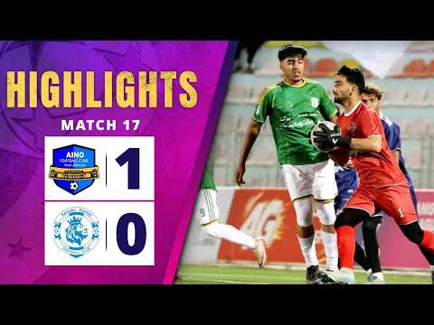 Highlights - Sarsabz Yashlar vs Aino Mina-Match 17/لحظات برتر مسابقه سرسبز یاشلر در مقابل عینو مینه
