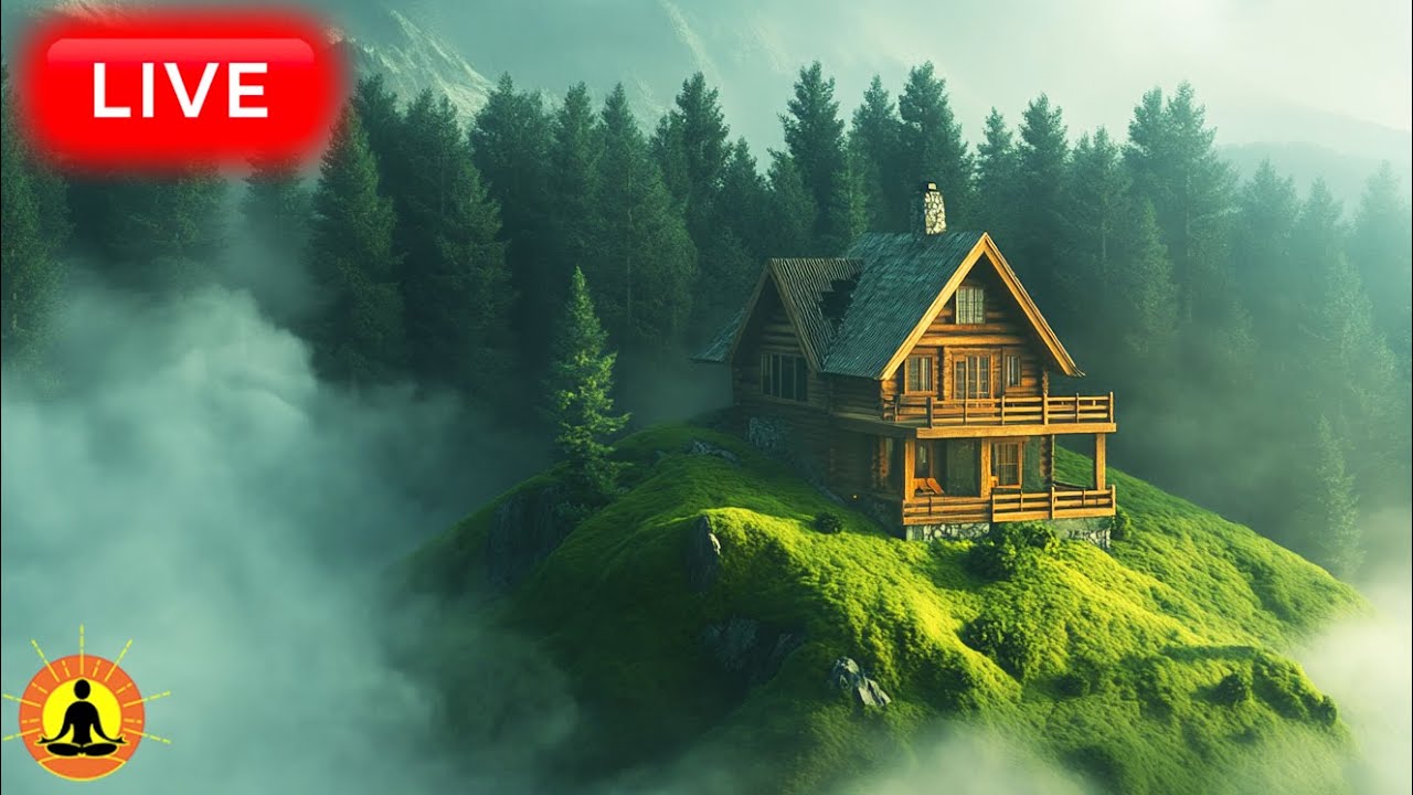 🔴 24 Hours of Peaceful Music for Deep Relaxation 🌿3350, Healing Body Mind & Soul, Sleep Meditation