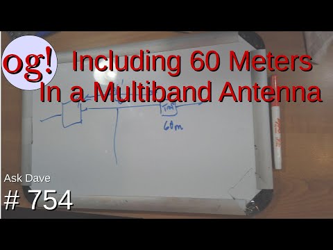 Including 60 Meters in a Multiband Antenna, (#754)