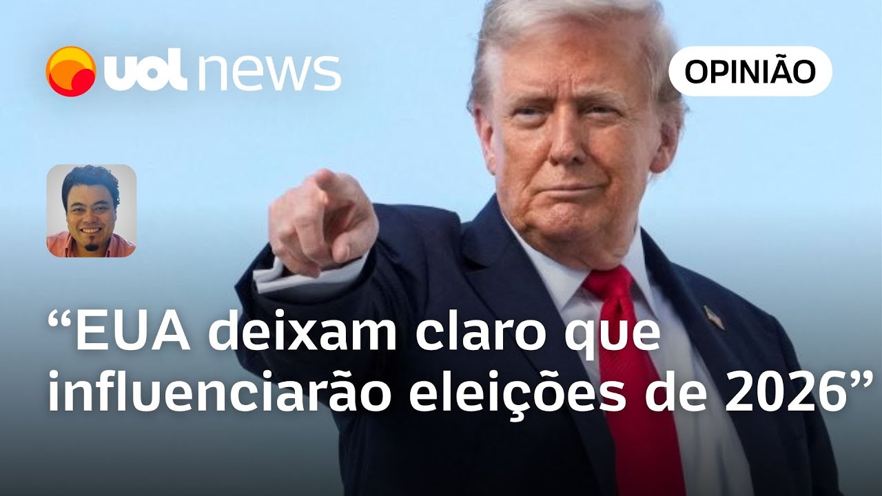 EUA deixam claro que influenciarão eleições de 26 ao brincar com visto | Leonardo Sakamoto