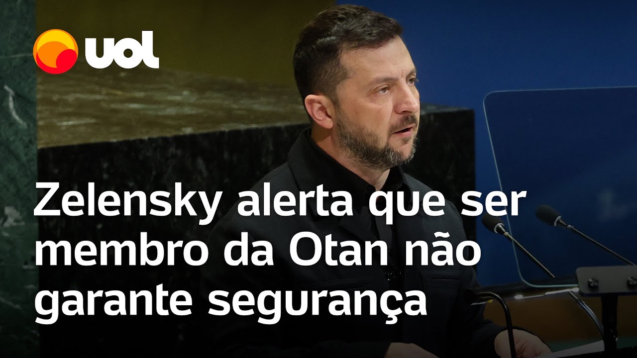 Zelensky alerta que ser membro da Otan não garante segurança da Ucrânia