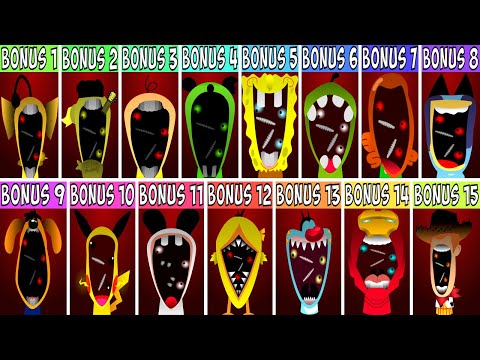 EVERY OC & BONUS Characters From Sprunki PHASE 3