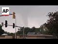 WATCH: Funnel cloud caught on video in Iowa as tornado warnings issued
