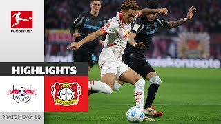 Leipzig Fights For A Draw! | RB Leipzig — Bayer 04 Leverkusen 2-2 | Highlights | MD 19 – Bundesliga