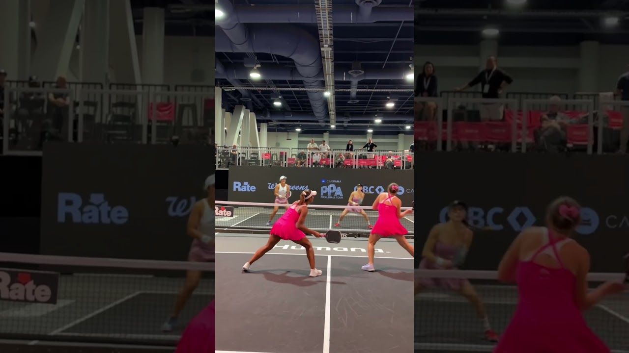 PICKLEBALL MATCH POINT for Hurricane Tyra Black and Jorja Johnson 💥