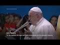 Pope urges Italians to have babies as a measure of hope for future  - 01:43 min - News - Video