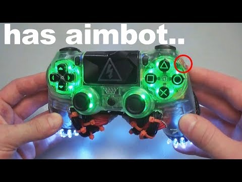I used an AIMBOT controller in ARENA Fortnite..