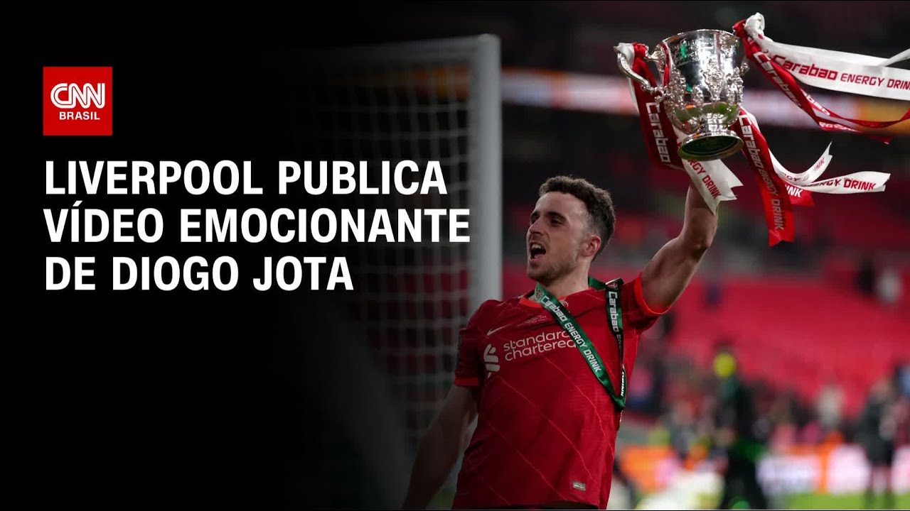Liverpool publica vídeo emocionante de Diogo Jota Para sempre | CNN NOVO DIA