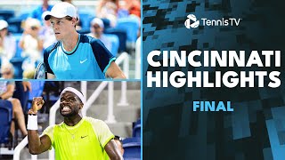 Jannik Sinner vs Frances Tiafoe For The Crown 🏆 | Cincinnati 2024 Final Highlights