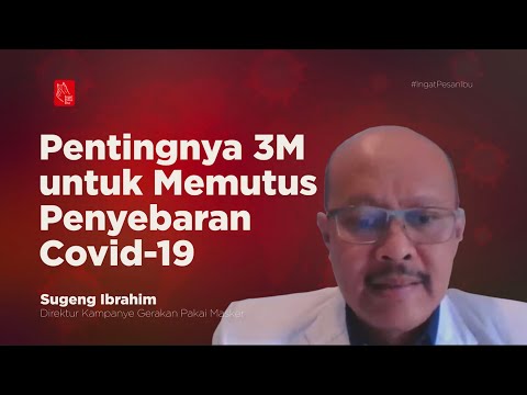 Pentingnya 3M untuk Memutus Penyebaran Covid-19 | Katadata Indonesia