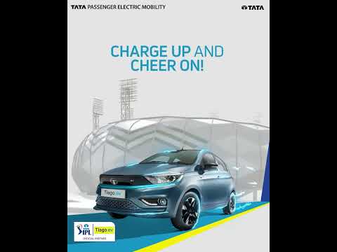 Presenting Tiago.ev, the proud official partner of the TATA IPL 2023