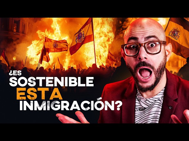 DISTURBIOS EN ESPAÑA: la calle dice NO a la inmigración descontrolada - @SoloFonseca