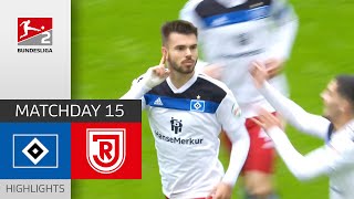 HSV Comes From Behind For 3-1 Win! | HSV — Jahn Regensburg 3:1 | All Goals | MD 15 – Buli 2 — 22/23