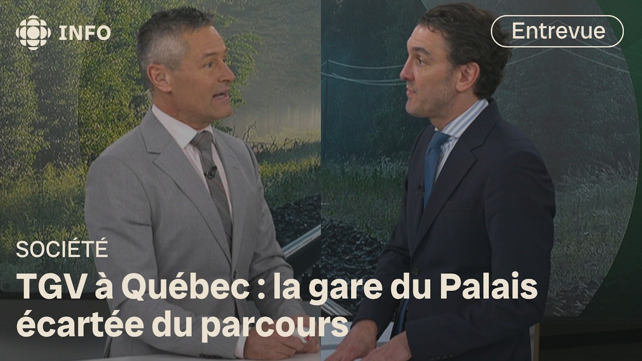 Le futur TGV ne passera pas par la gare du Palais à Québec