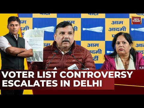 Delhi Voter List Controversy: BJP Says 'Sanjay Singh's Wife Not From Delhi' | AAPvsBJP | India Today