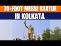Lionel Messi Arrives in Kolkata | 70-Foot Messi Statue Unveiled | GOAT India Tour 2025 | News9