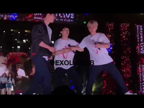 (180406) EXO - CUTE MOMENT @ SMTOWN IN DUBAI