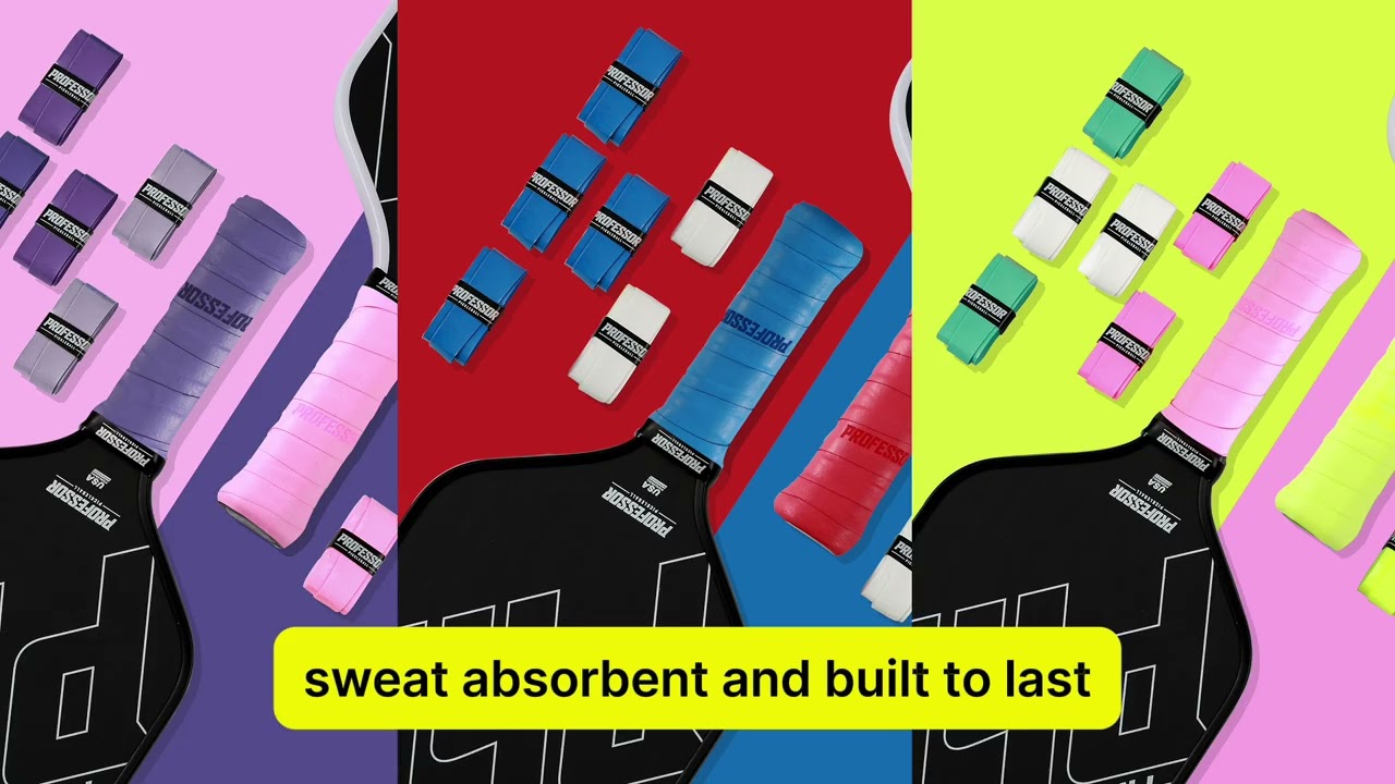 The Best Pickleball Overgrip Color Packs on the market!