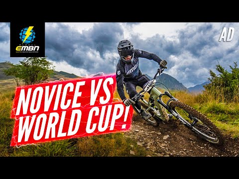 First Time EVER On An EMTB! Can He Survive A World Cup E-Enduro?!